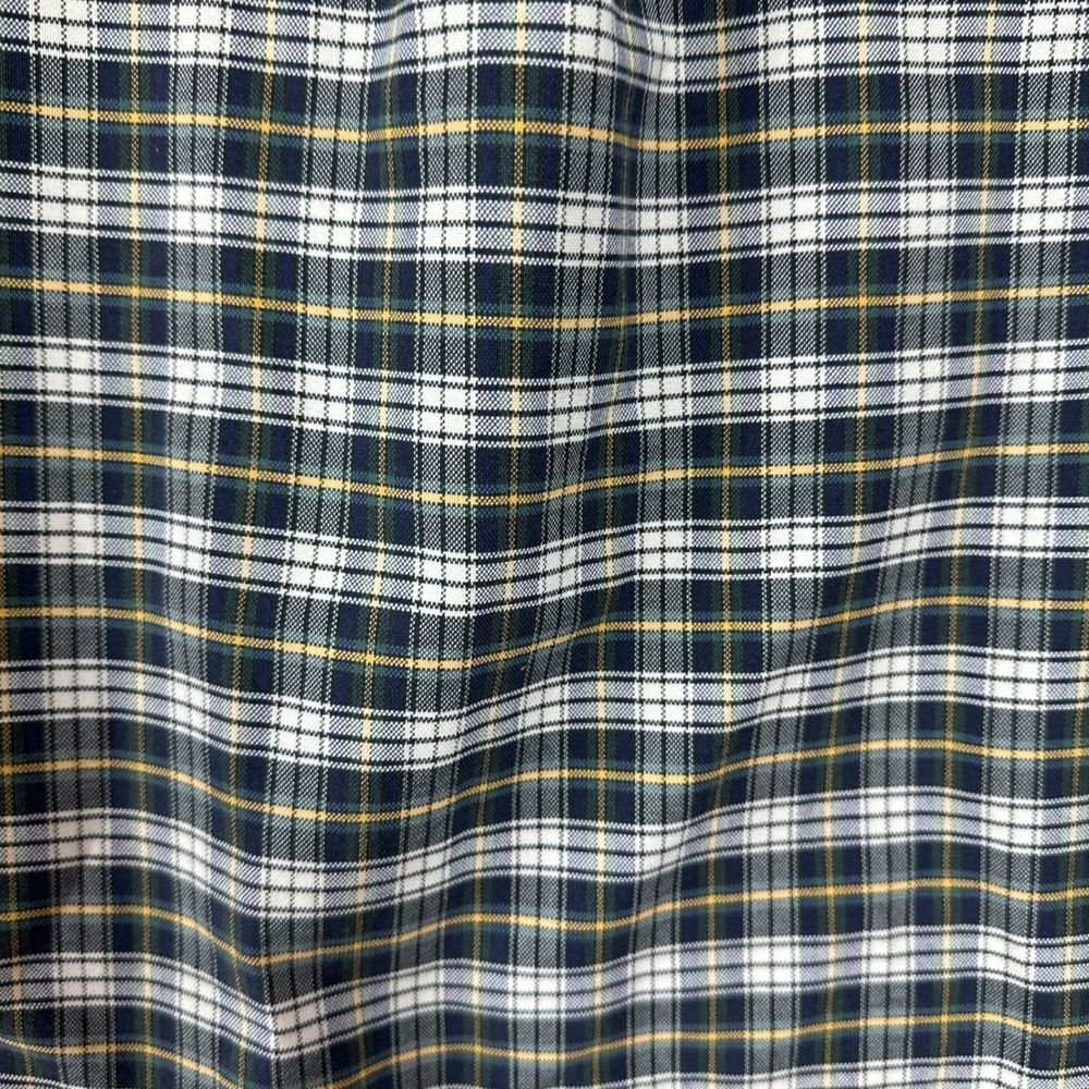 Polo Ralph Lauren Custom Fit Shirt L Green Plaid Pony Logo Long Sleeve Button - Picture 7 of 9